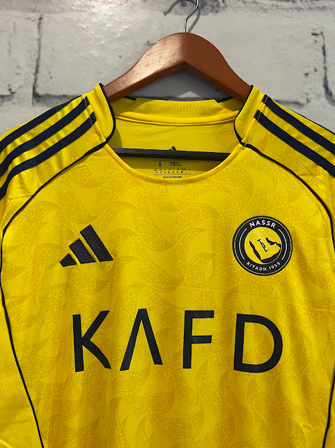 Playera Al Nassr Local 2025/2026 Ronaldo 7