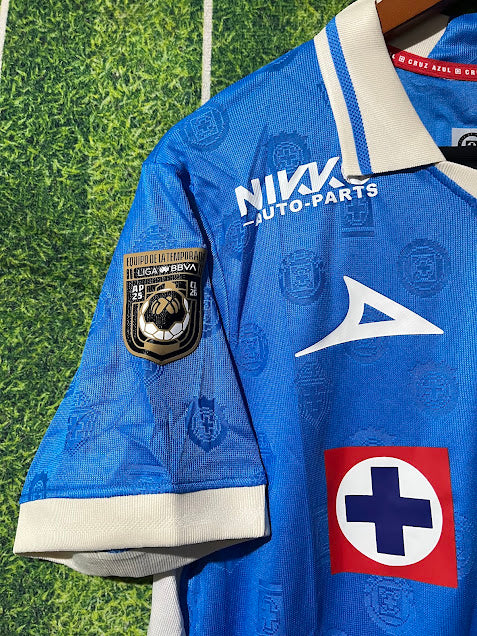 Jersey Cruz Azul Local 2026/2027 Con Los 3 Parches