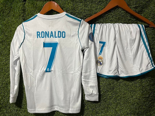 Playera Real Madrid 2017 Manga Larga Ronaldo 7