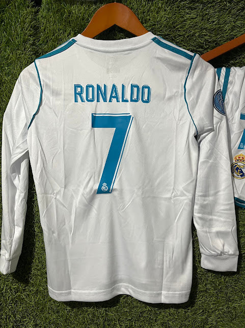 Playera Real Madrid 2017 Manga Larga Ronaldo 7
