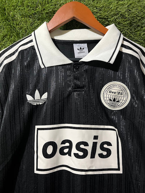 Playera Oasis x Adidas Negro 2025