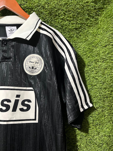 Playera Oasis x Adidas Negro 2025