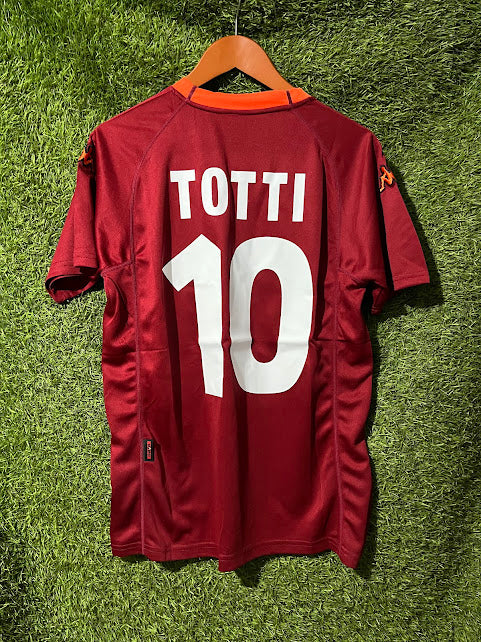 Playera Roma Retro Totti 10