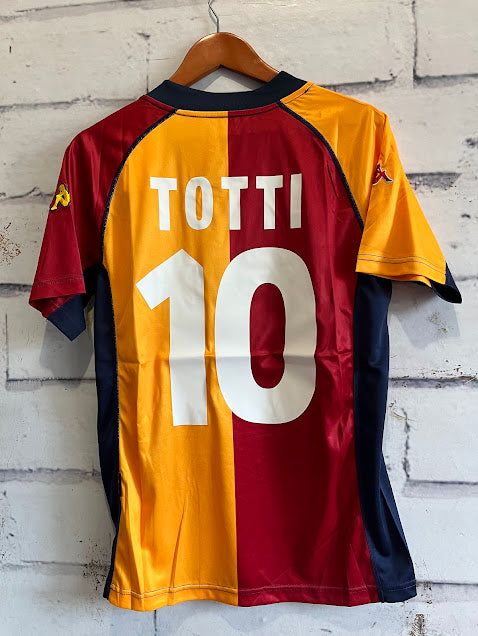 Playera Roma Retro Totti 10
