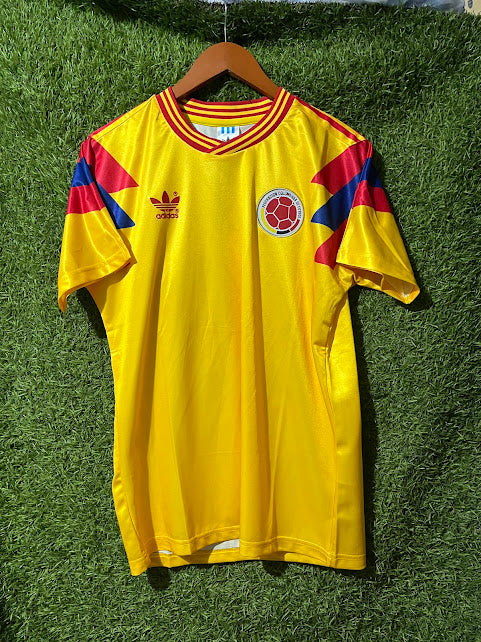 Playera Colombia 90s Valderrama 10