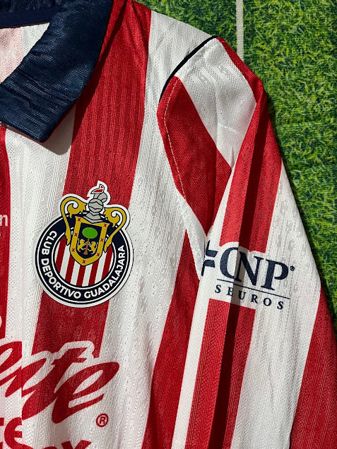 Jersey Chivas Local Manga Larga Jugador 2026
