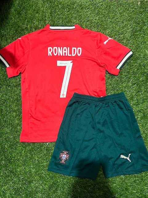 Playera Niños Portugal Local 2025/2026 Ronaldo 7