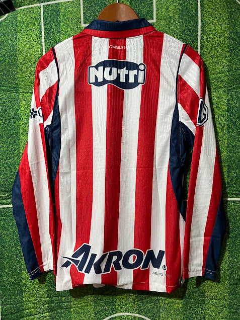 Jersey Chivas Local Manga Larga Jugador 2026