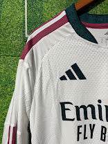 Jersey Real Madrid Local Manga Larga Jugador 2026