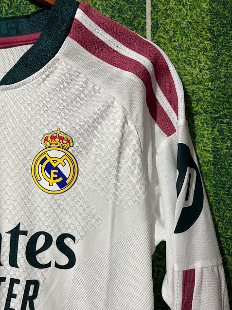 Jersey Real Madrid Local Manga Larga Jugador 2026
