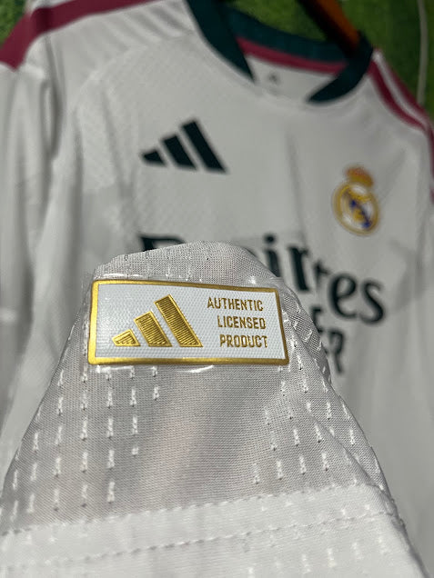 Jersey Real Madrid Local Manga Larga Jugador 2026