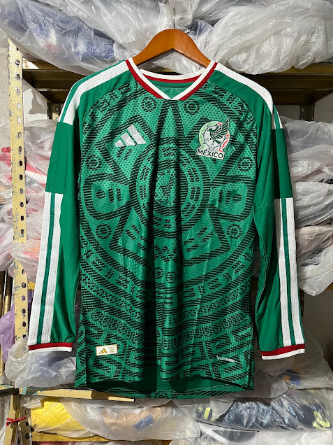 Jersey México Mundial Manga Larga Versión Jugador 2026