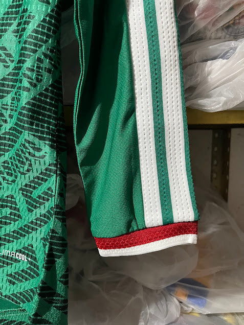 Jersey México Mundial Manga Larga Versión Jugador 2026