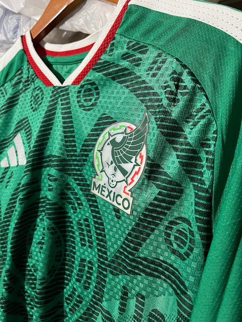 Jersey México Mundial Manga Larga Versión Jugador 2026