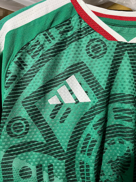 Jersey México Mundial Manga Larga Versión Jugador 2026