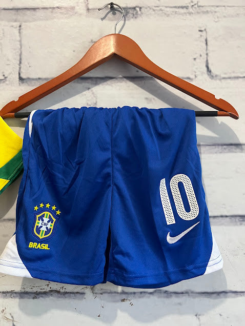 Playera Niños Brasil 2004 Ronaldinho Retro