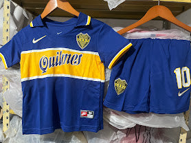 Playera Niños Boca Jrs Retro Maradona 10