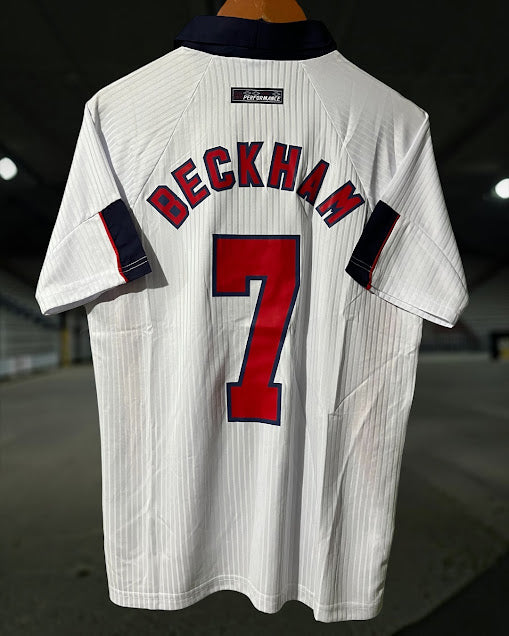 Playera Inglaterra 2002 Beckham 7 Retro
