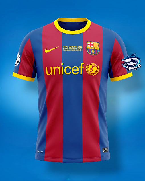 Playera Barcelona 2010 Retro Messi 10