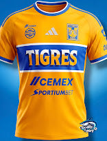 Jersey Tigres Local Versión Aficionado 2026-2027
