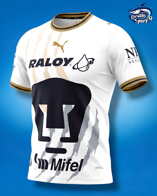 Jersey Pumas Visitante Versión Aficionado 2026-2027
