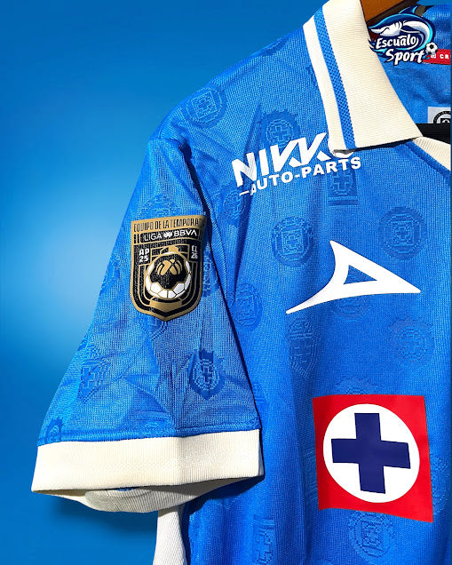 Jersey Cruz Azul Local 2026/2027 Con Los 3 Parches
