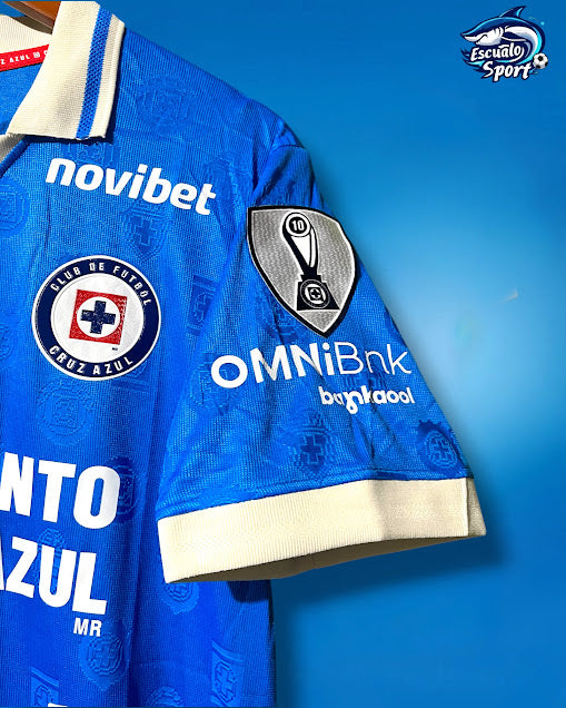Jersey Cruz Azul Local 2026/2027 Con Los 3 Parches