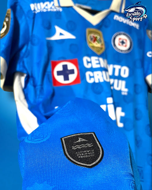 Jersey Cruz Azul Local 2026/2027 Con Los 3 Parches