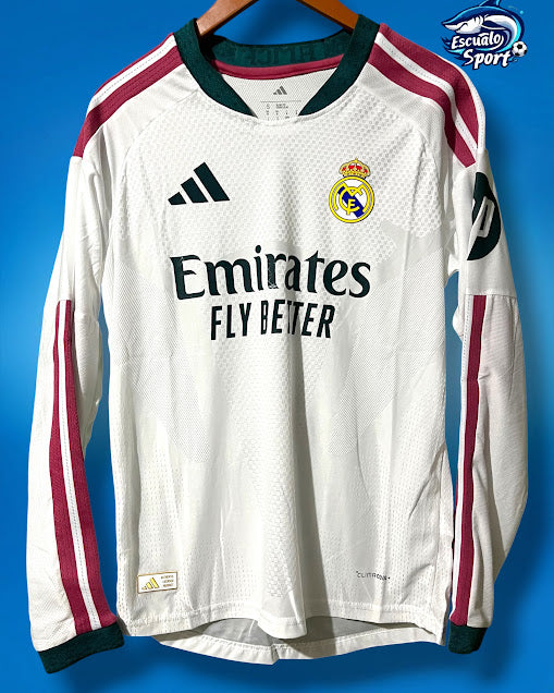 Jersey Real Madrid Local Manga Larga Jugador 2026