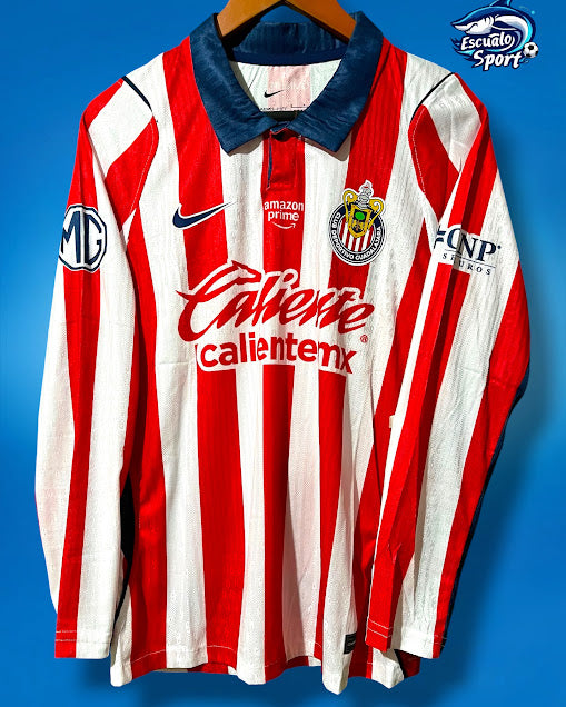 Jersey Chivas Local Manga Larga Jugador 2026