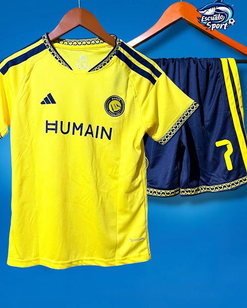 Playera Niño Alnassr Local Cr7 2026-2027