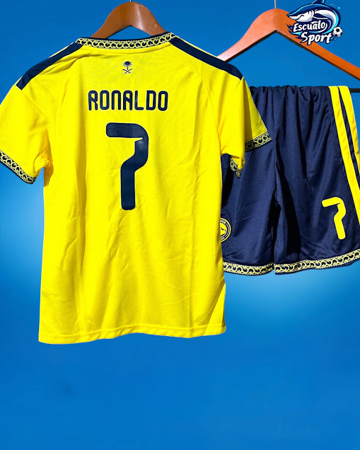 Playera Niño Alnassr Local Cr7 2026-2027