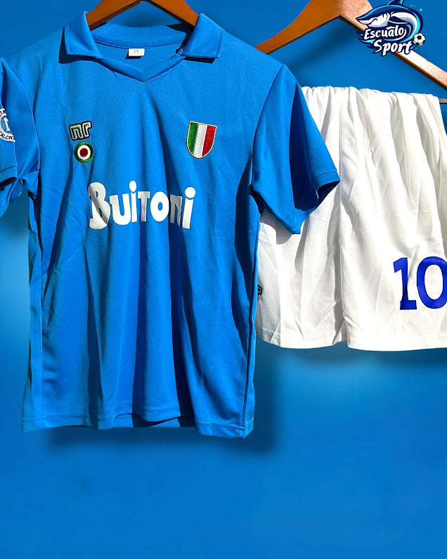 Playera Niños Napoli Retro Maradona