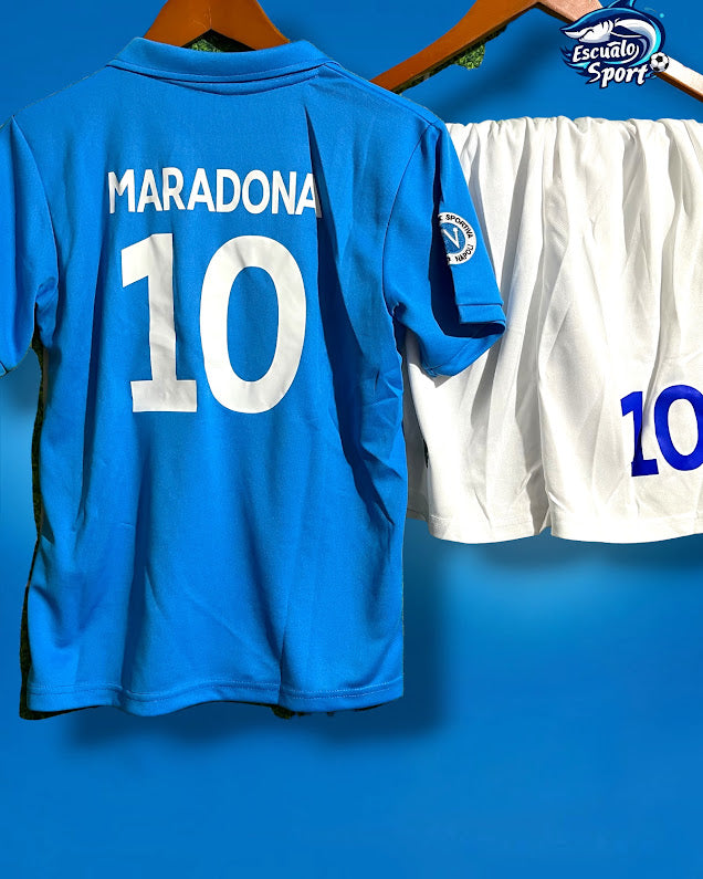 Playera Niños Napoli Retro Maradona