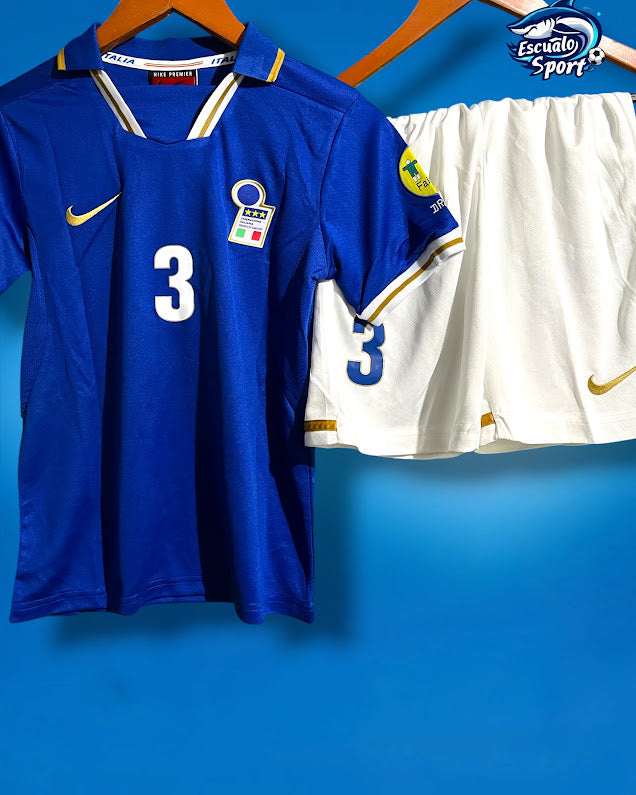 Playera Niño Italia Retro Maldini