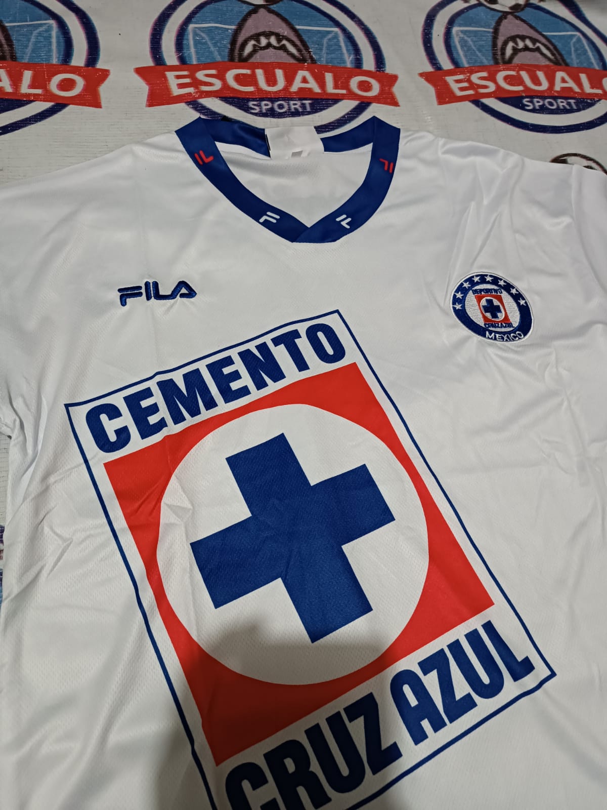 Jersey Cruz Azul retro