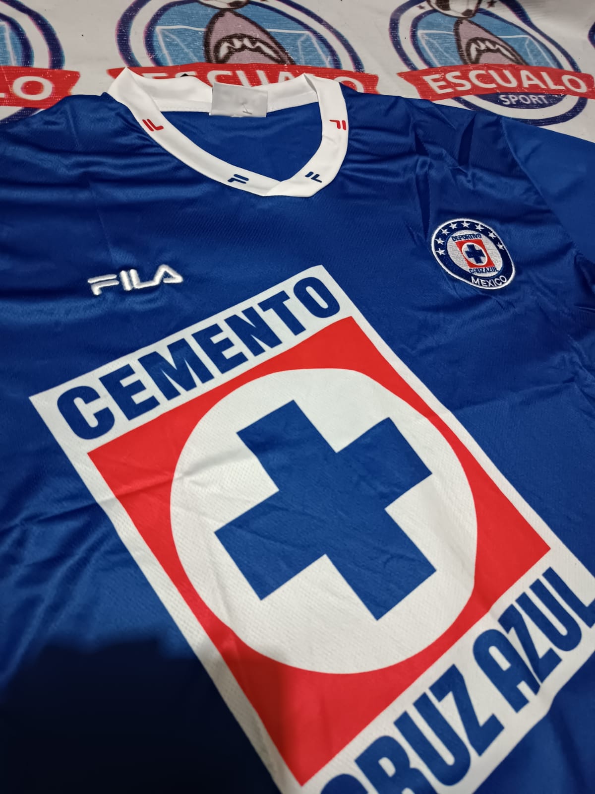 Jersey Cruz Azul retro