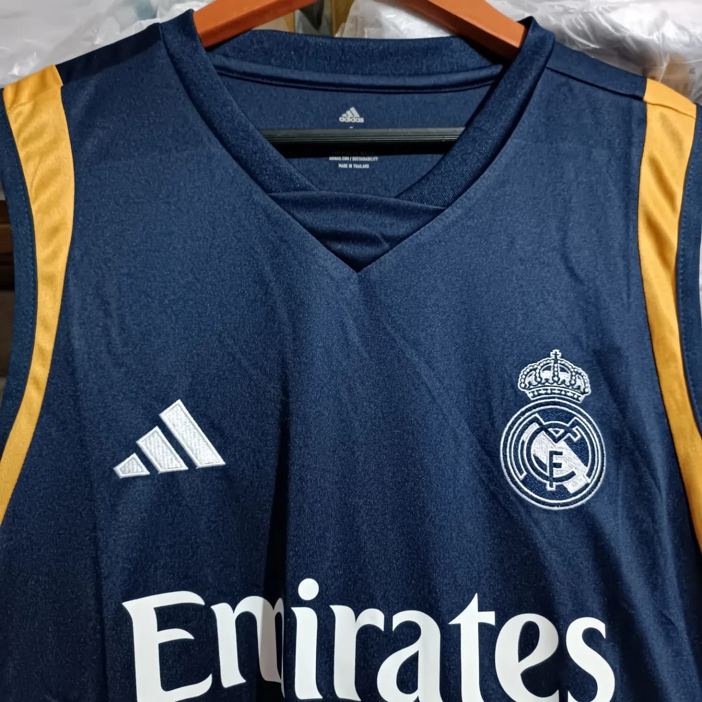 Jersey Real Madrid Entrenamiento sin mangas