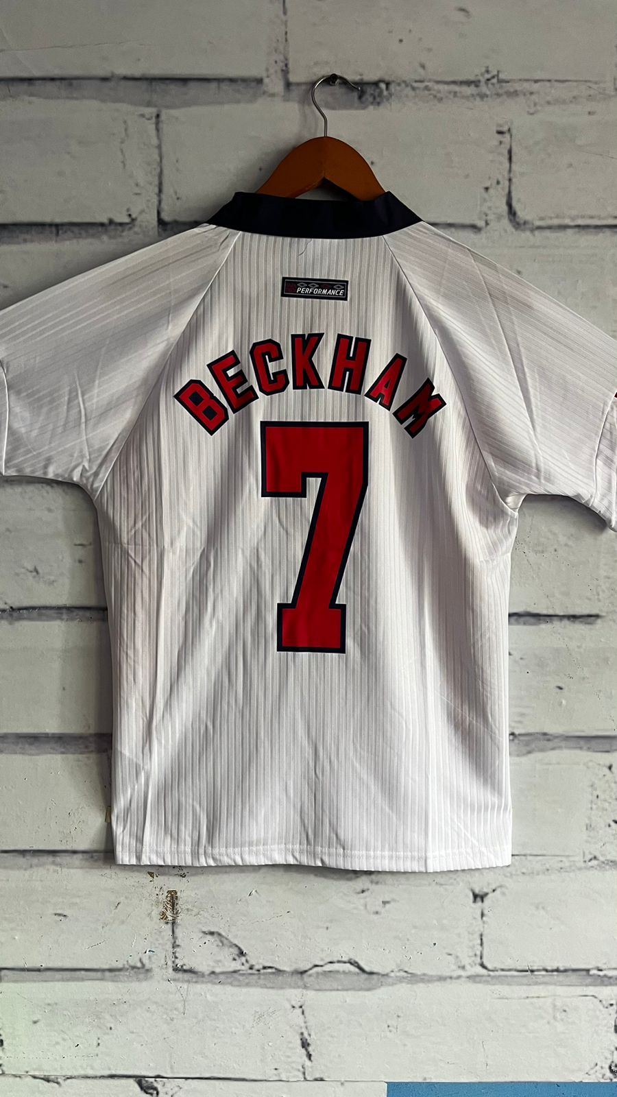 Playera Inglaterra 98 Retro Beckham