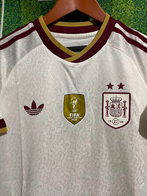 Jersey España Visita Versión Jugador 2 Estrellas 2026-2027