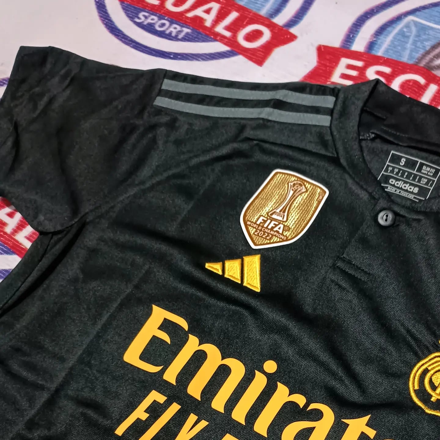 Jersey Real Madrid 3era Negra 23/24