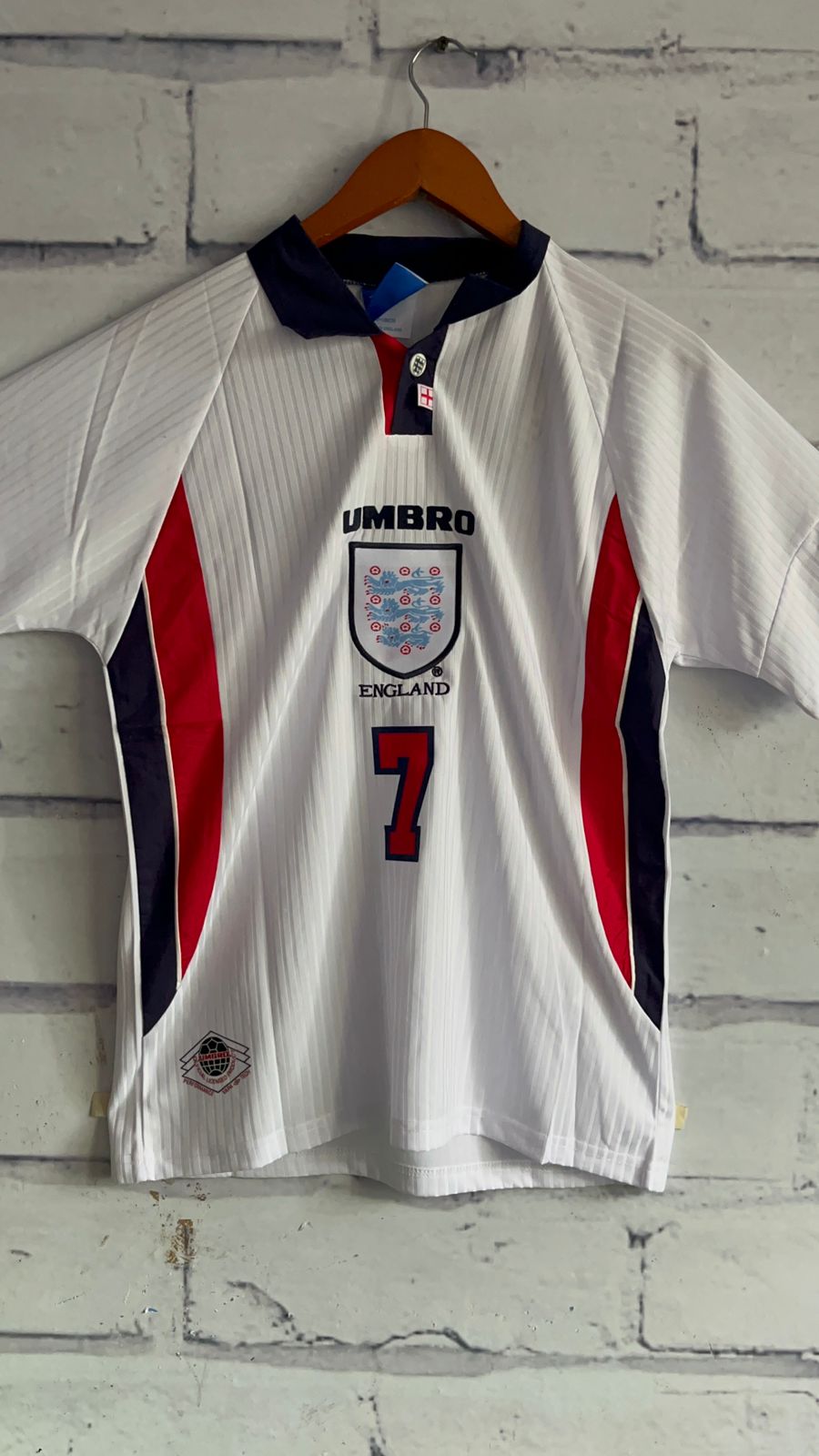 Playera Inglaterra 98 Retro Beckham