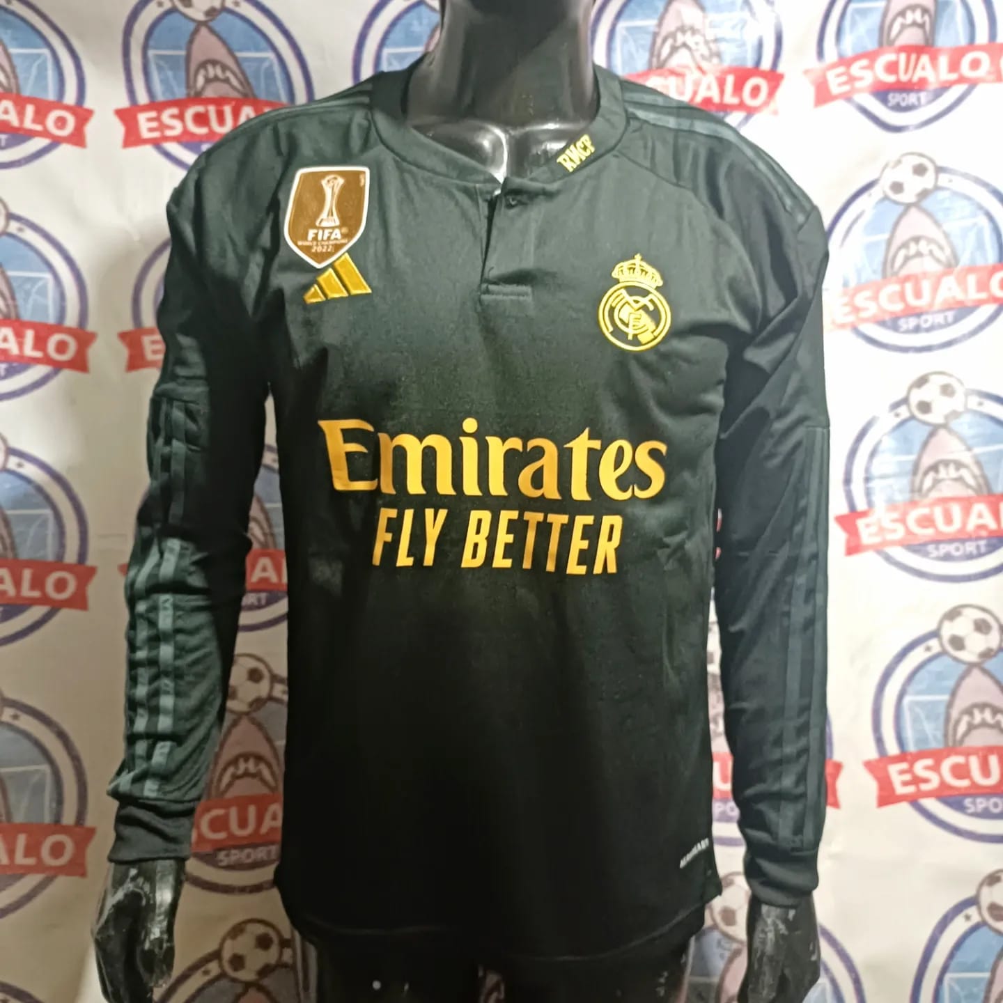 Jersey Real Madrid 3era Manga larga