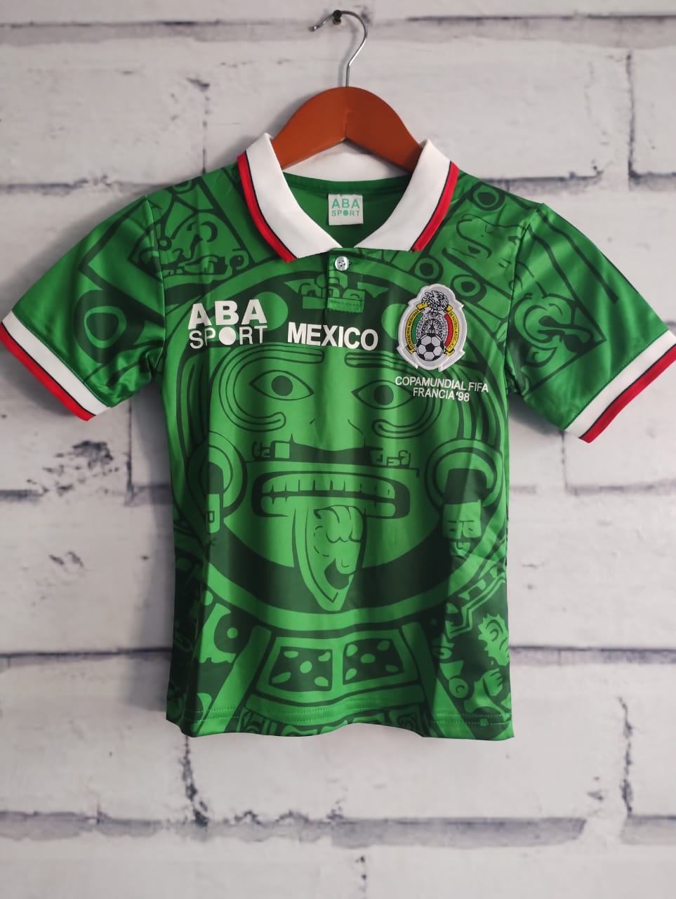 Jersey Niños Mexico mundial 98